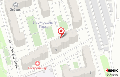 Продуктовая лавка, ИП Галиев Р.Р. на улице Салиха Батыева на карте