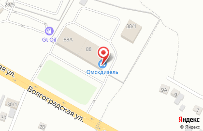 СТО Бош Дизель Сервис на Волгоградской улице на карте