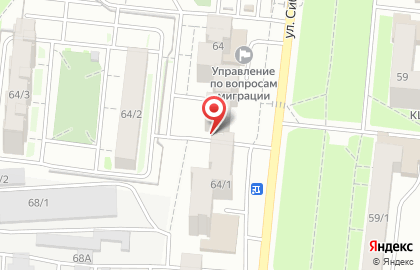ТОНУС-КЛУБ на площади Сибиряков-Гвардейцев на карте