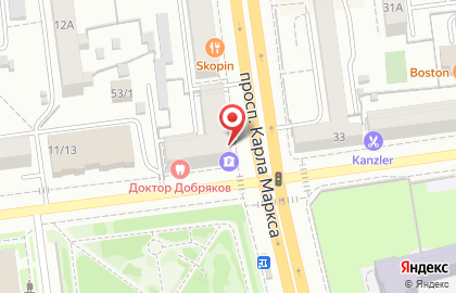 ЗАО Райффайзенбанк на улице Карла Маркса на карте