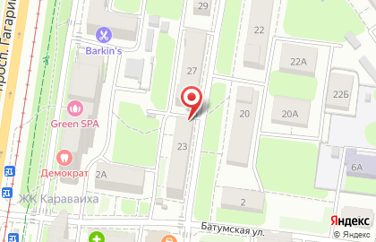 Адонис на Пятигорской улице на карте