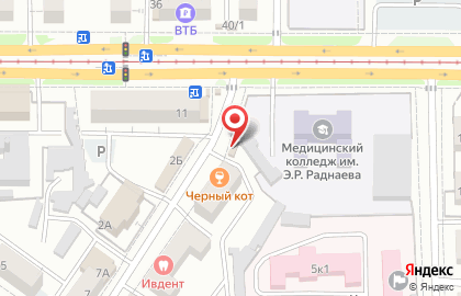 Точка быстрого питания Ирфан Дёнер в Октябрьском районе на карте