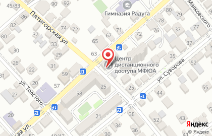 Центр дистанционного доступа Московский финансово-юридический университет на карте