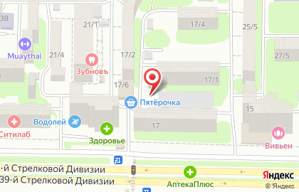 Киоск по ремонту одежды на улице Мильчакова на карте