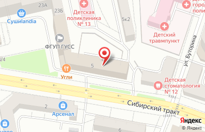 Шелл Центр на карте