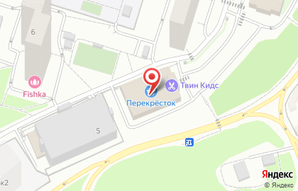 Перекресток в Одинцово на карте