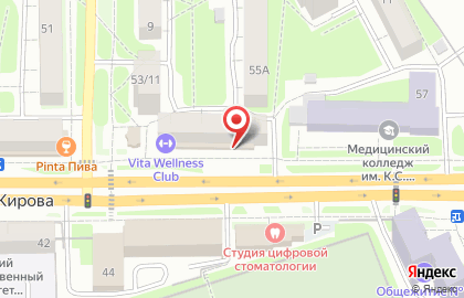 Банкомат Русский Стандарт на улице Кирова на карте