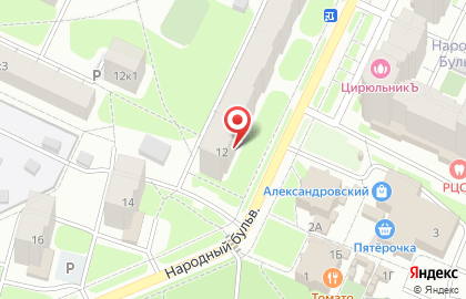 Магазин разливного пива Эль на карте