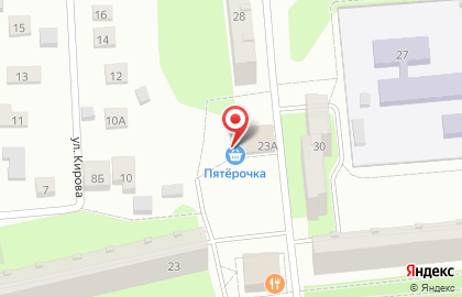 Супермаркет Пятёрочка в Пушкино на карте