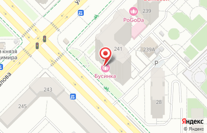 Пивная лавка в Ленинском районе на карте