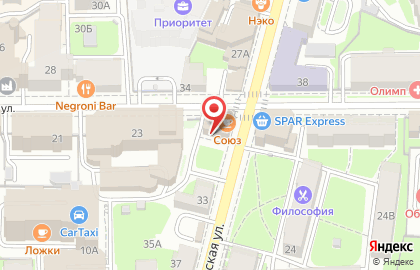 Коммерческий банк Ренессанс Кредит на Алексеевской улице на карте