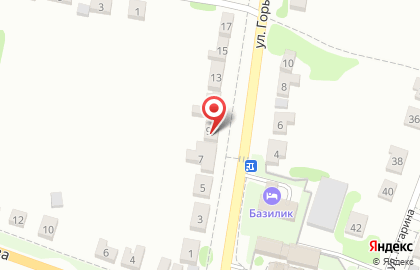 Ритуальная компания на улице Горького на карте