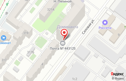 Почта России в Самаре на карте