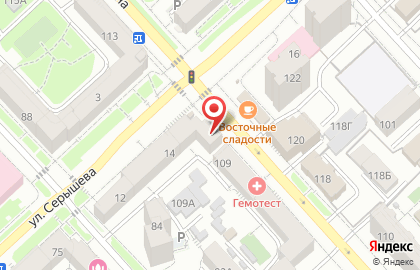 Магазин разливного пива Честные пивоварни в Кировском районе на карте