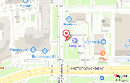 Сеть мастерских шиномонтажа OceanAuto на карте