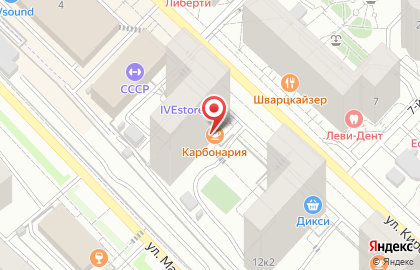 Кафе-пекарня Пироги и тесто на карте