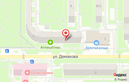 Студия красоты Академ на карте