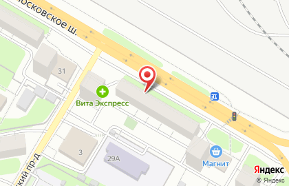 Магазин разливного пива BeerMarket на Московском шоссе на карте