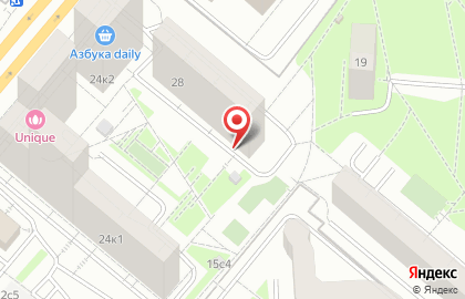 Школа для беременных Скоро Буду на метро Молодёжная на карте