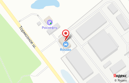 Служба доставки DPD на Тормозном шоссе на карте