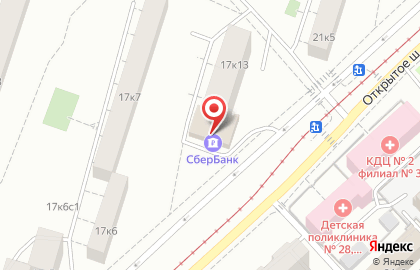 Страховая компания СберСтрахование на Бульваре Рокоссовского на карте