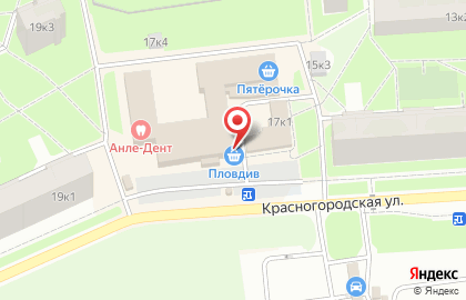 Универсам Пловдив в Санкт-Петербурге на карте