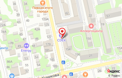 Страховая компания РЕСО-Гарантия на проспекте Дзержинского на карте