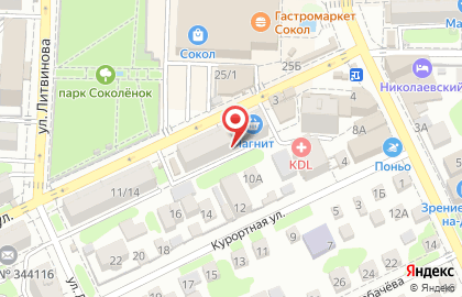 Служба заказа товаров аптечного ассортимента Аптека.ру на Батуринской улице на карте