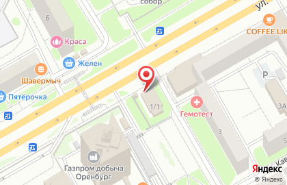 Микрокредитная компания Фаст Финанс на улице Чкалова на карте