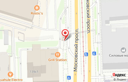 Терминал МТС банк на Московском проспекте на карте