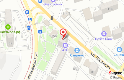 Магазин алкогольной продукции Столица в Кировском районе на карте