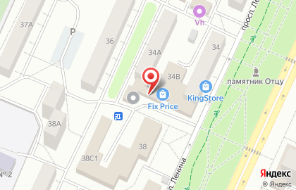 СМП Банк на проспекте Ленина на карте