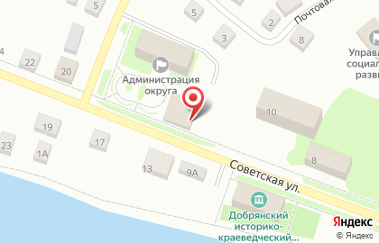 База-магазин ОблПрод на Советской улице на карте