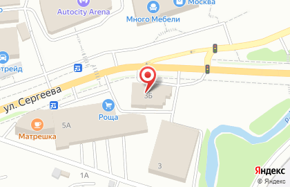 Автомаркет Кузьмиха на улице Берёзовая Роща на карте