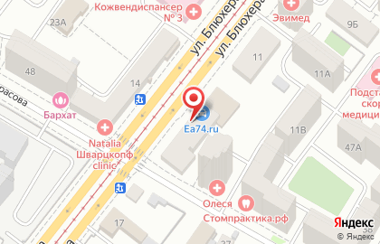 Интернет-магазин автозапчастей АвтоМан74.рф на карте