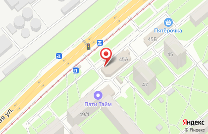 Универсам Пролетарский на Московской улице, 45а на карте
