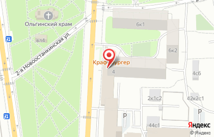 Магазин овощей и фруктов в Москве на карте