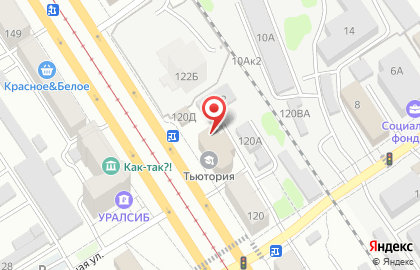 Частный колледж «Тьютория» на карте