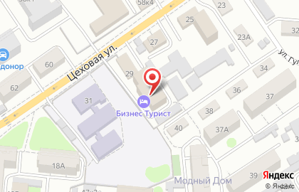 Санкт-Петербургская школа профессиональных аналитиков СШПА на Цеховой улице на карте