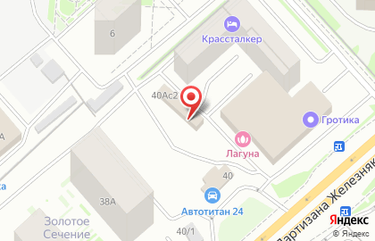Банзай на улице Партизана Железняка на карте