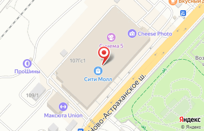 Суши-бар Креветка в Заводском районе на карте