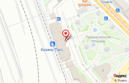 Гостиница РЖД на Привокзальной улице на карте