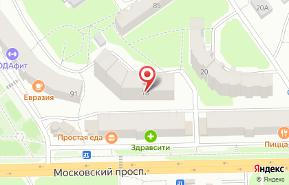 Грузовое такси Алло ГАЗель на карте