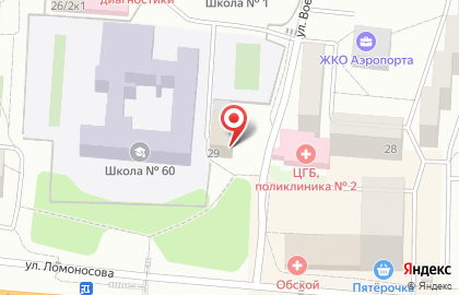 Парикмахерская Престиж в Новосибирске на карте