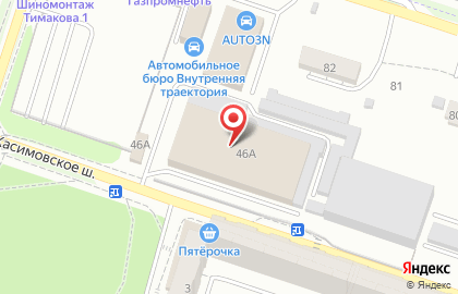 Мастерская шиномонтажа и ремонта, ИП Алексашкин В.В. на карте