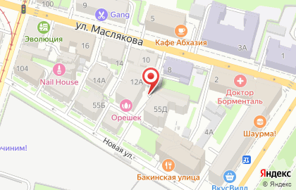 Компания LensGo.ru в Нижегородском районе на карте