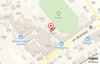 Сайдана на Октябрьской улице на карте