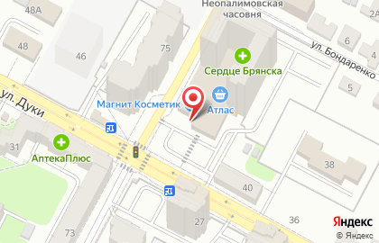 Супермаркет Атлас на карте