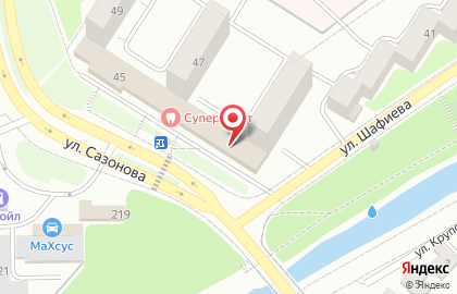 Супермаркет Ансат в Стерлитамаке на карте
