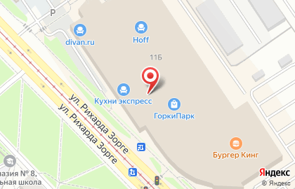 Банкомат Банк Казани на улице Рихарда Зорге на карте